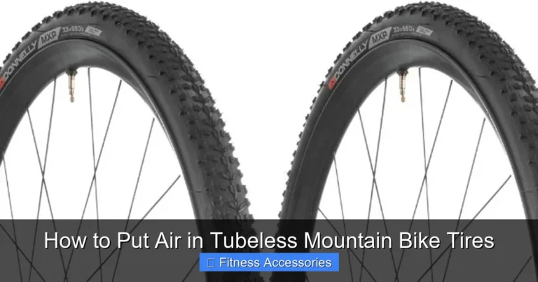How to Put Air in Tubeless Mountain Bike Tires