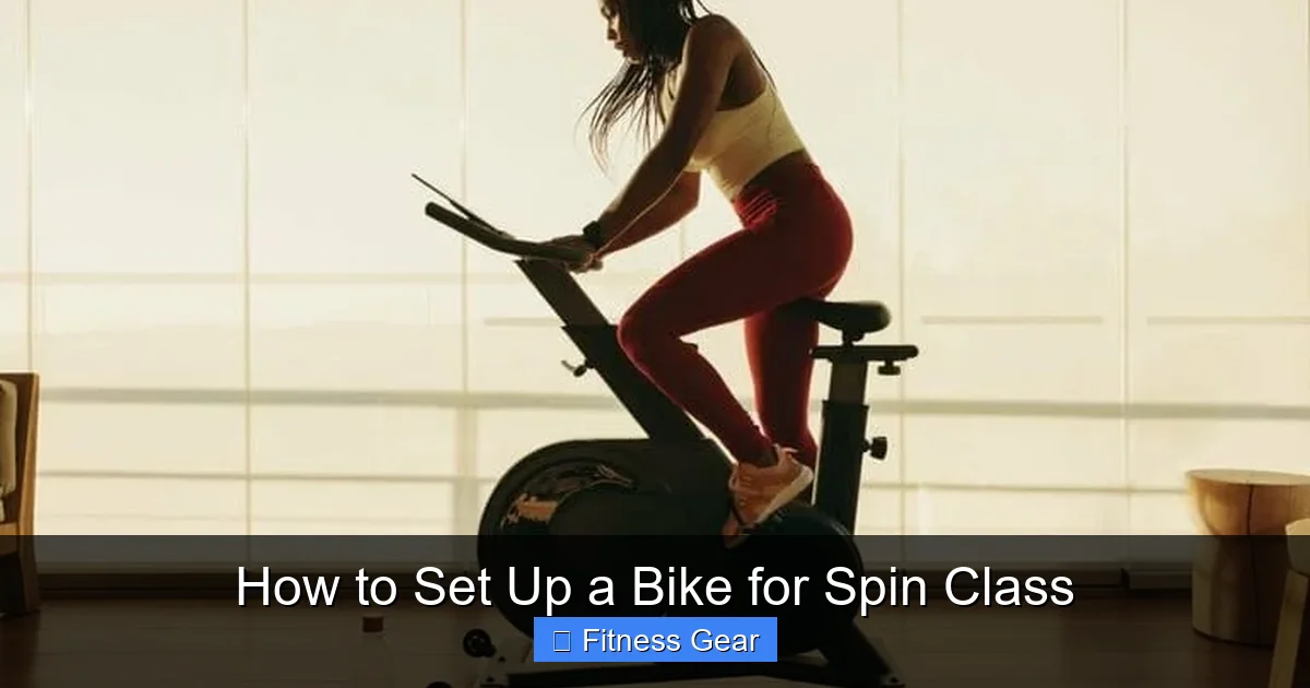 How to Set Up a Bike for Spin Class
