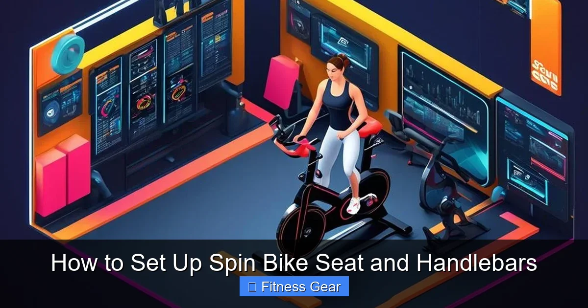 How to Set Up Spin Bike Seat and Handlebars