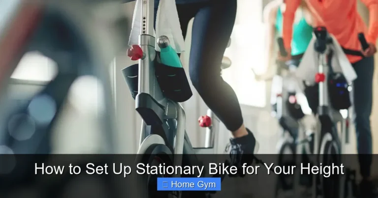 How to Set Up Stationary Bike for Your Height