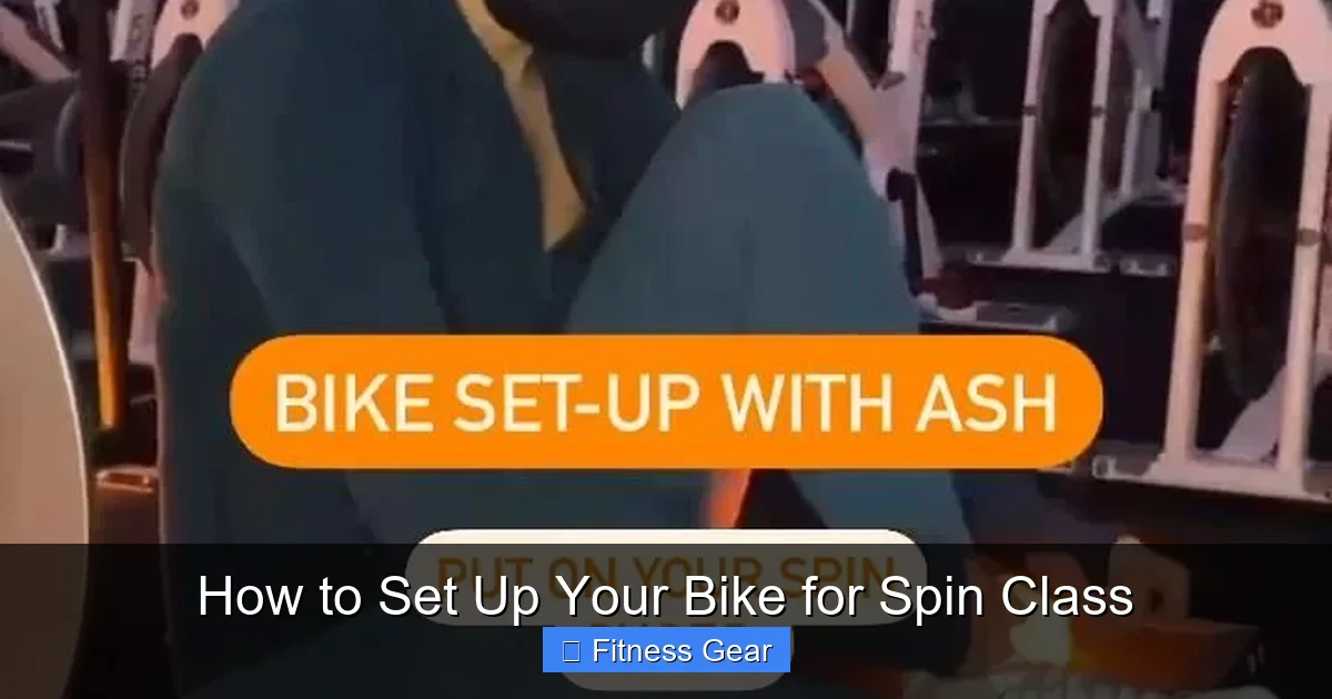 How to Set Up Your Bike for Spin Class