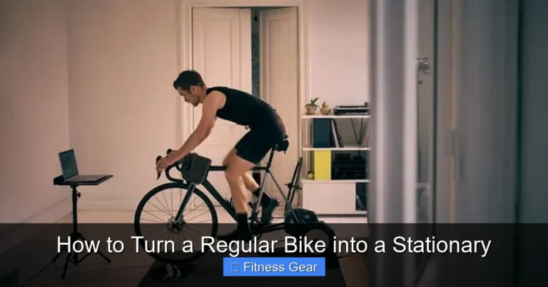 How to Turn a Regular Bike into a Stationary