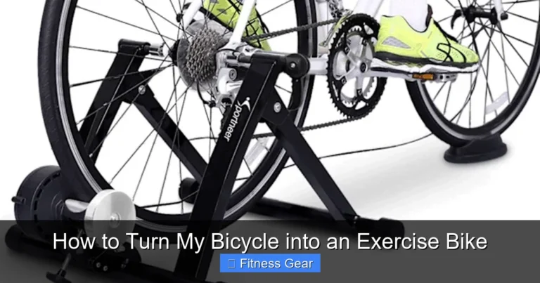 How to Turn My Bicycle into an Exercise Bike