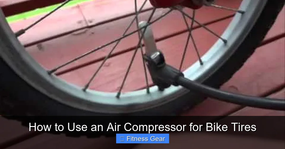 How to Use an Air Compressor for Bike Tires