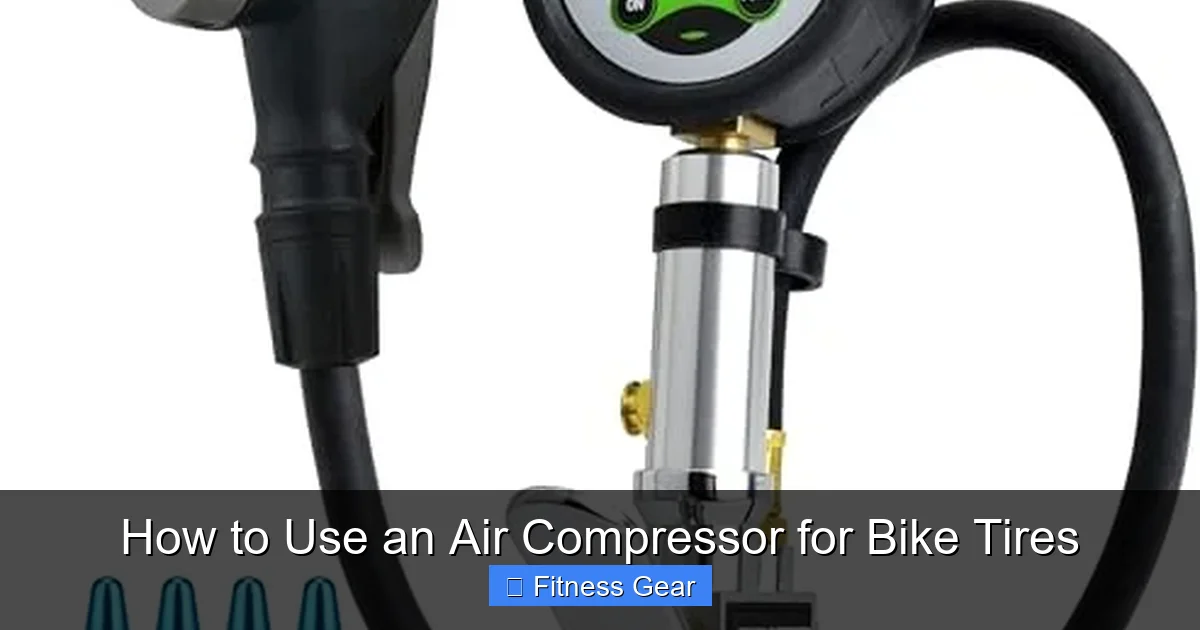 How to Use an Air Compressor for Bike Tires
