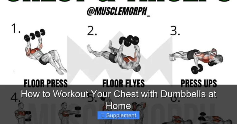 How to Workout Your Chest with Dumbbells at Home