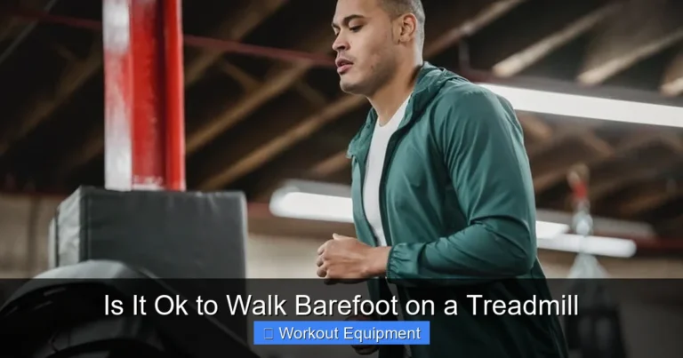 Is It Ok to Walk Barefoot on a Treadmill