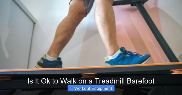 Is It Ok to Walk on a Treadmill Barefoot