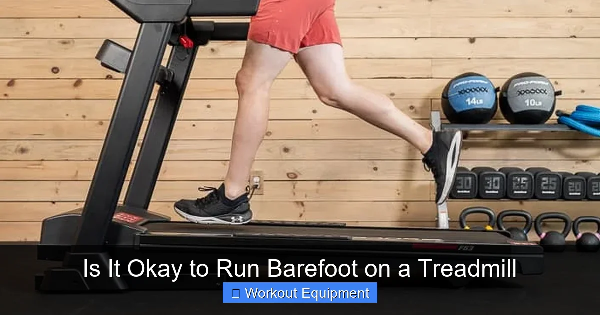 Is It Okay to Run Barefoot on a Treadmill