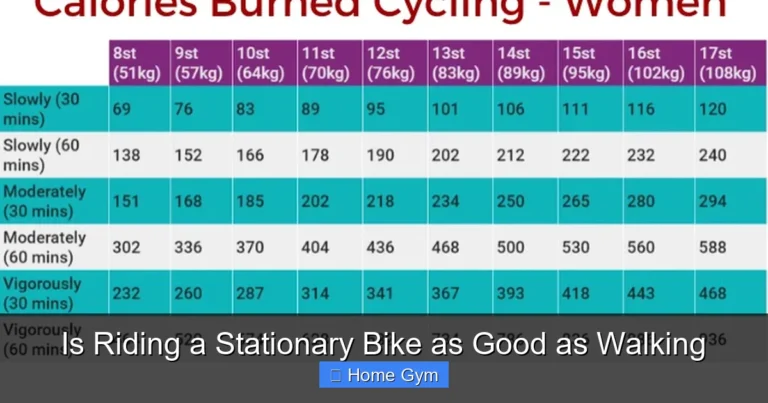 Is Riding a Stationary Bike as Good as Walking