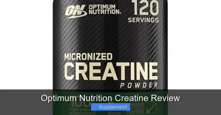 Optimum Nutrition Creatine Review