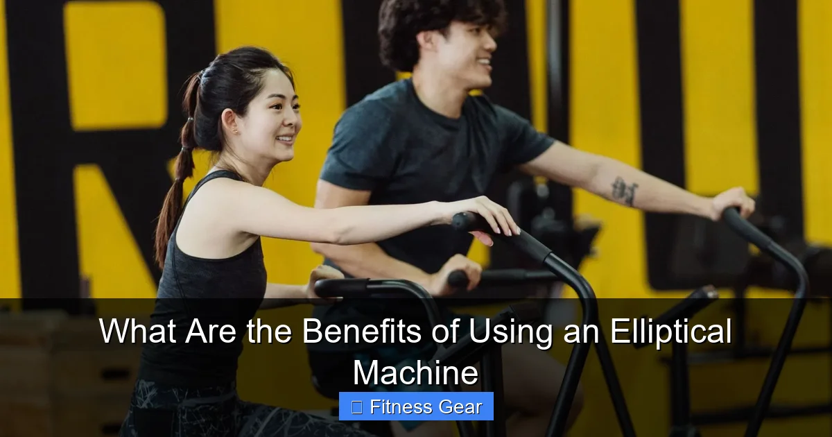 What Are the Benefits of Using an Elliptical Machine
