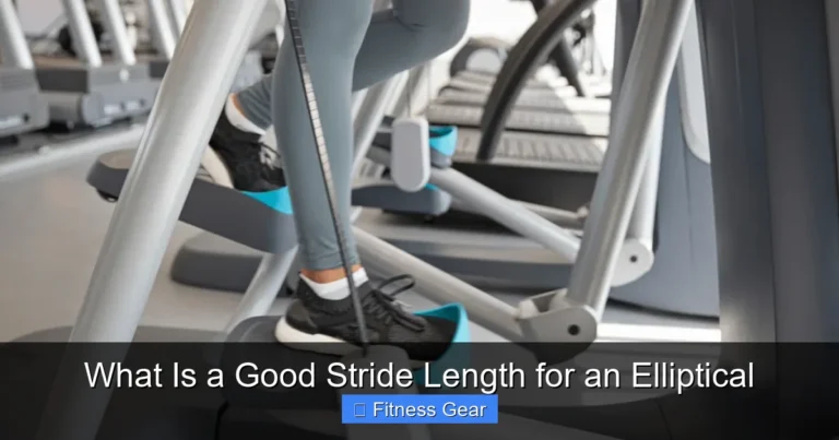 What Is a Good Stride Length for an Elliptical