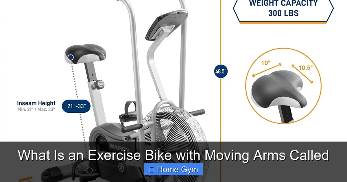 What Is an Exercise Bike with Moving Arms Called