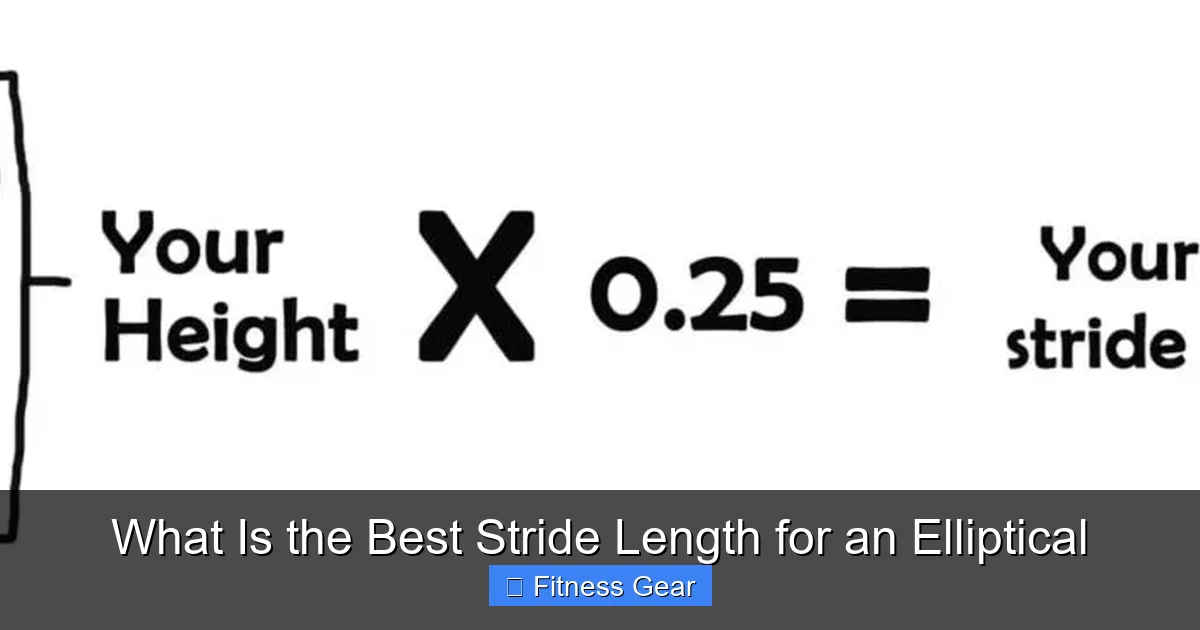Step Length Long What Is the Best Stride Length for an Elliptical - gymhike.com