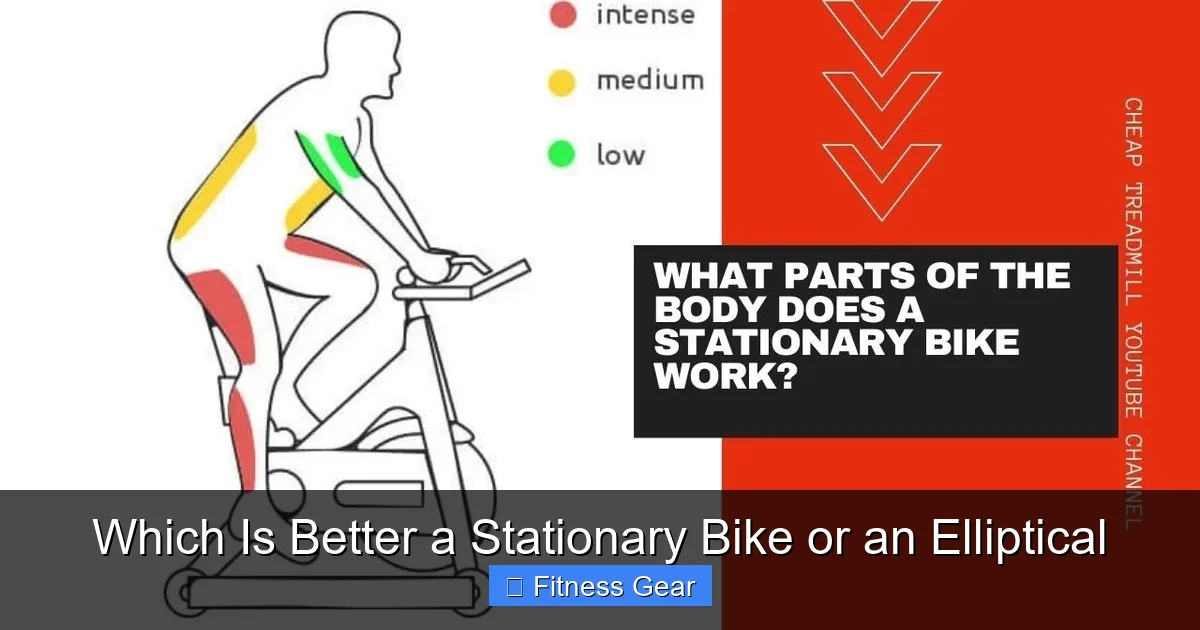 Which Is Better a Stationary Bike or an Elliptical