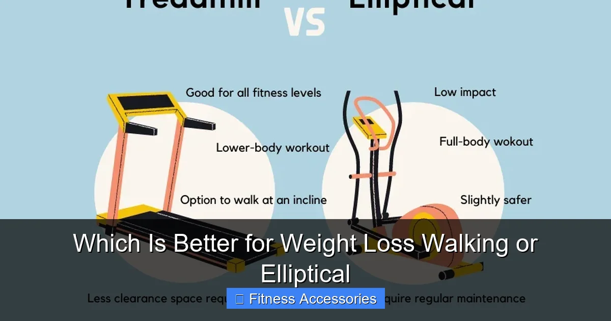 Walking Or Elliptical For Weight Loss