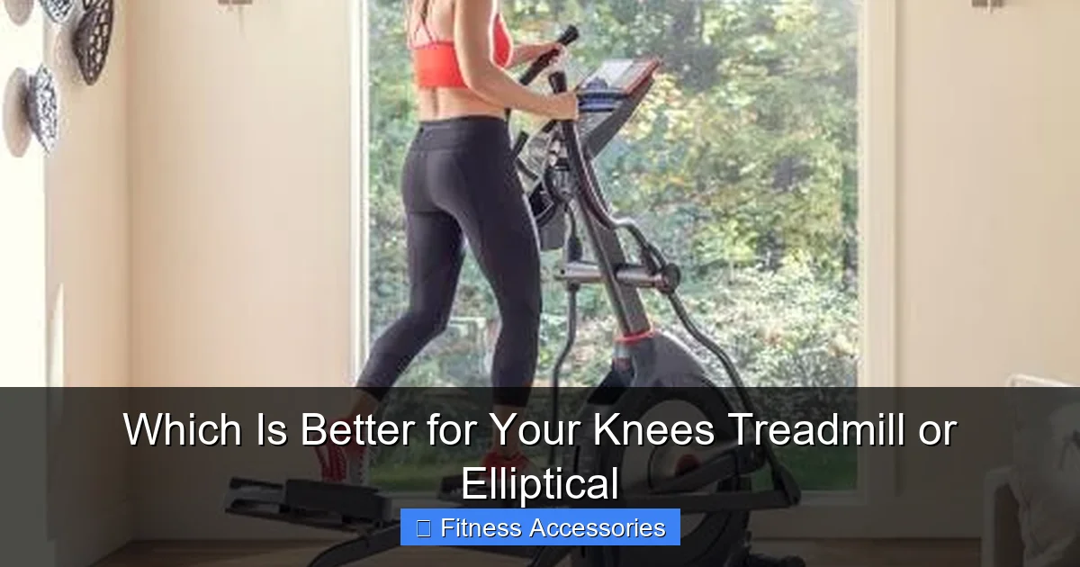 Which Is Better for Your Knees Treadmill or Elliptical