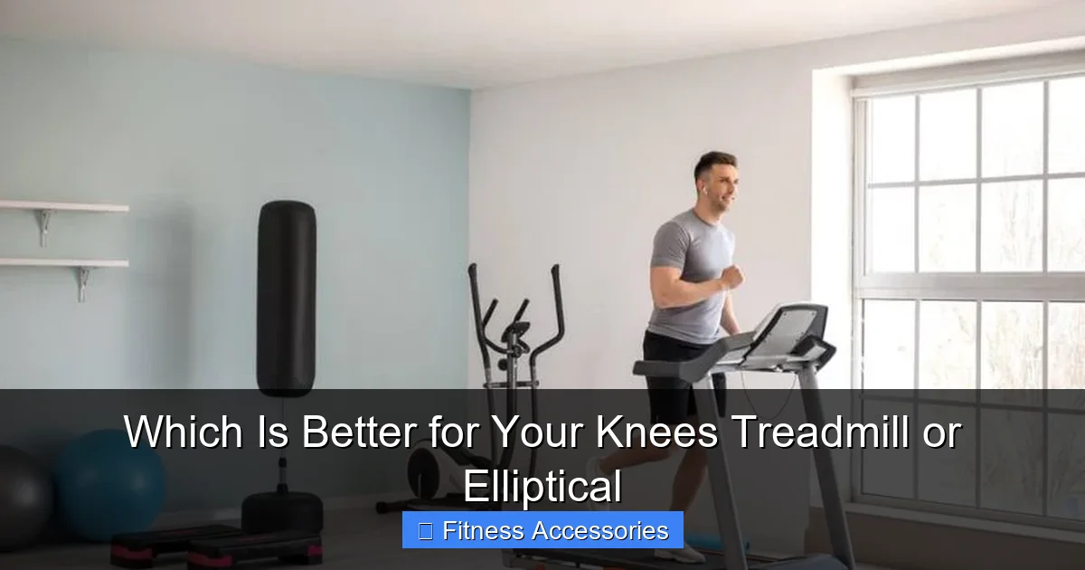 Which Is Better for Your Knees Treadmill or Elliptical