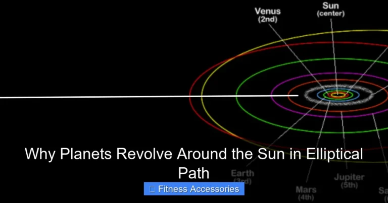 Why Planets Revolve Around the Sun in Elliptical Path