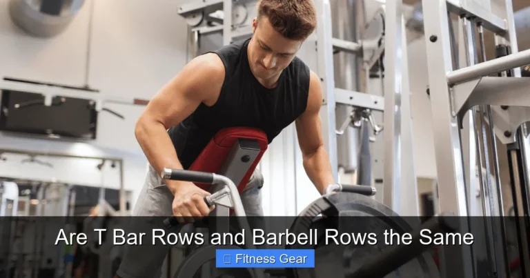 Are T Bar Rows and Barbell Rows the Same