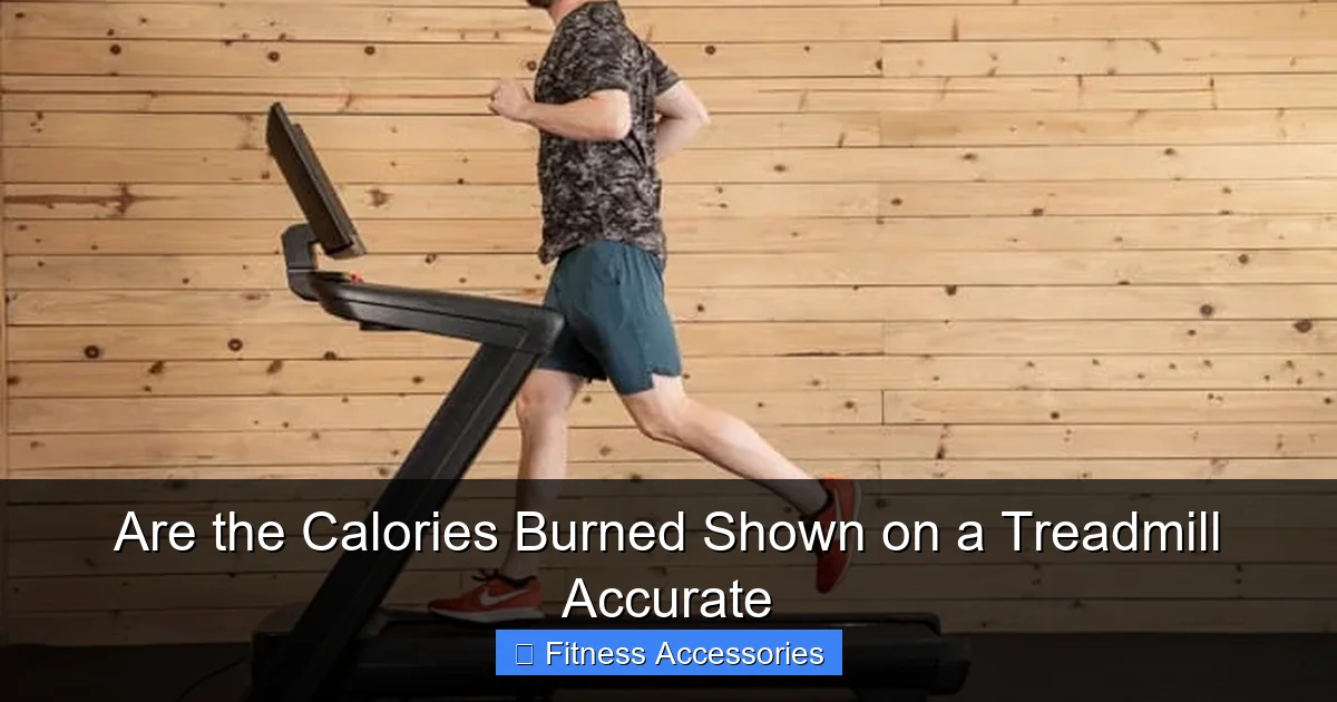 Are the Calories Burned Shown on a Treadmill Accurate
