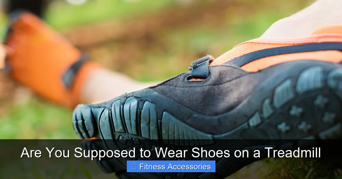 Are You Supposed to Wear Shoes on a Treadmill