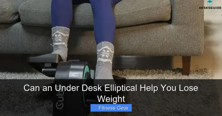 Can an Under Desk Elliptical Help You Lose Weight