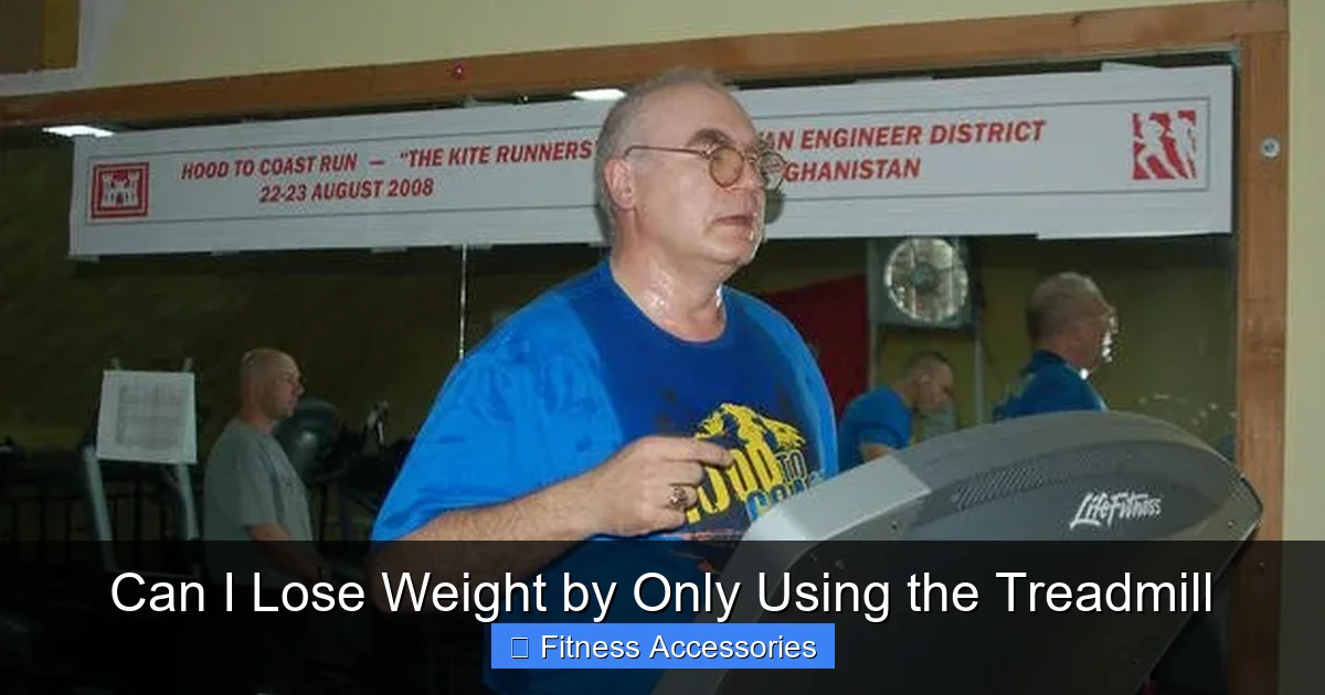 Can I Lose Weight by Only Using the Treadmill