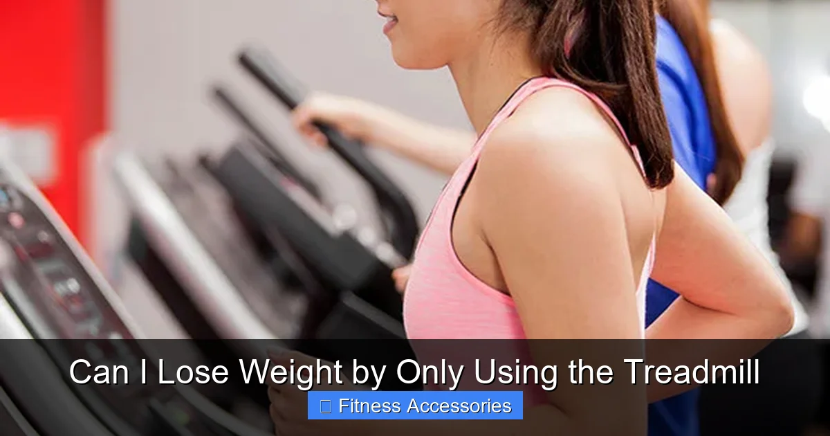 Can I Lose Weight by Only Using the Treadmill