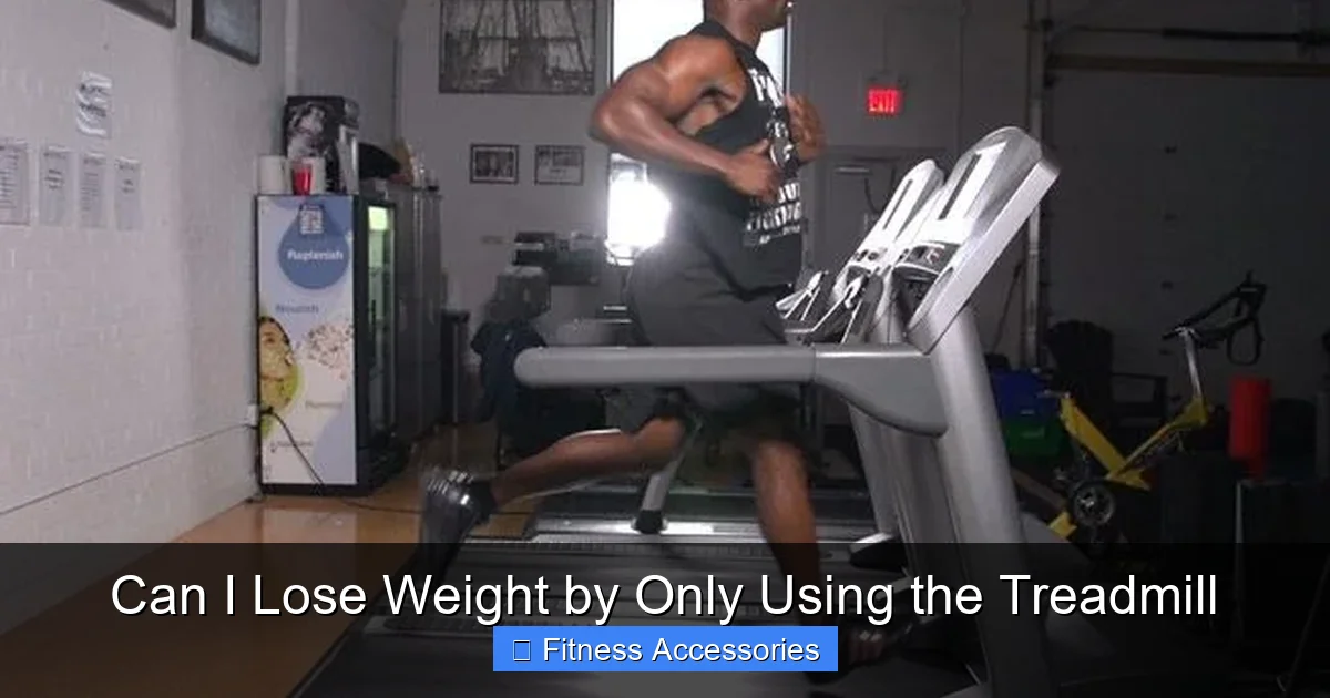 Can I Lose Weight by Only Using the Treadmill