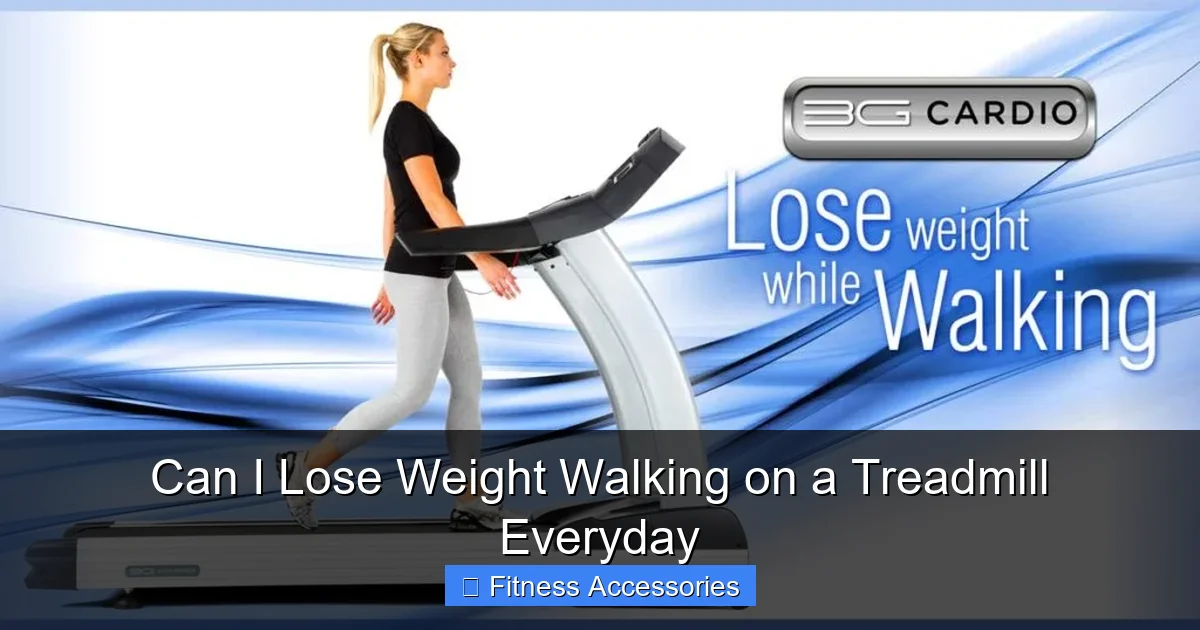 Can I Lose Weight Walking on a Treadmill Everyday