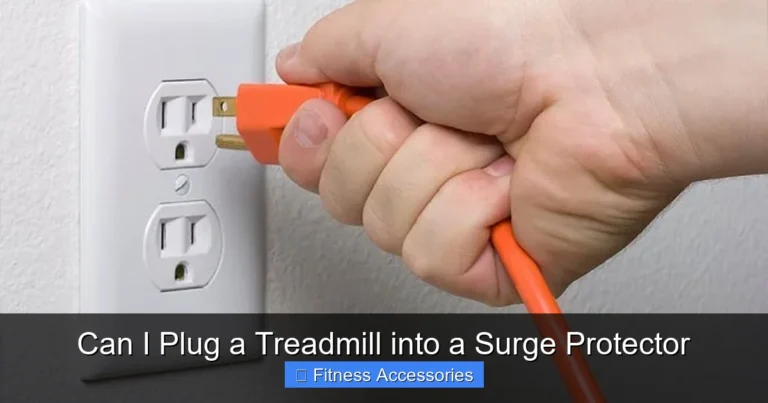 Can I Plug a Treadmill into a Surge Protector