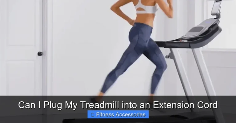 Can I Plug My Treadmill into an Extension Cord