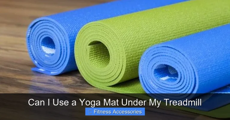 Can I Use a Yoga Mat Under My Treadmill