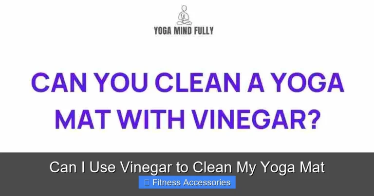 Can I Use Vinegar to Clean My Yoga Mat