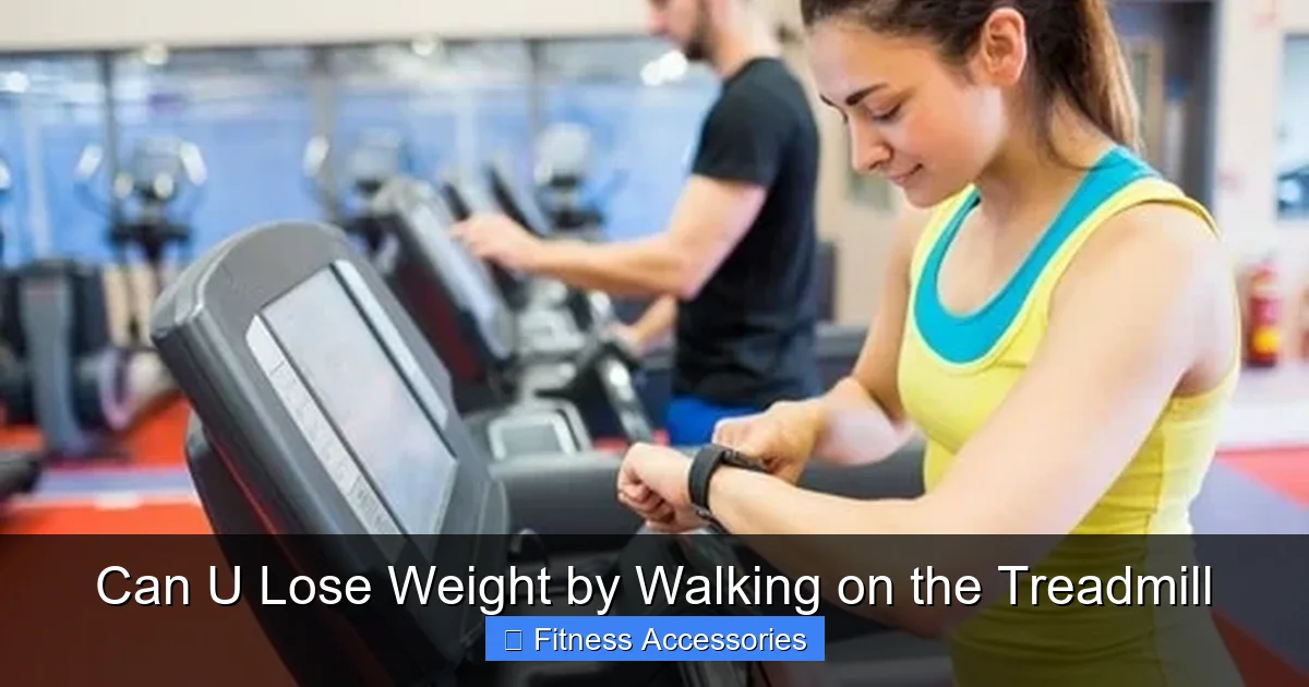 Can U Lose Weight by Walking on the Treadmill