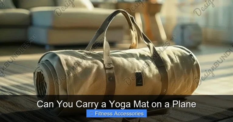 Can You Carry a Yoga Mat on a Plane
