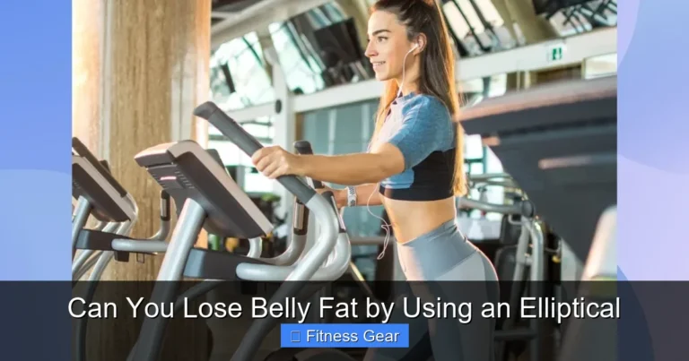 Can You Lose Belly Fat by Using an Elliptical