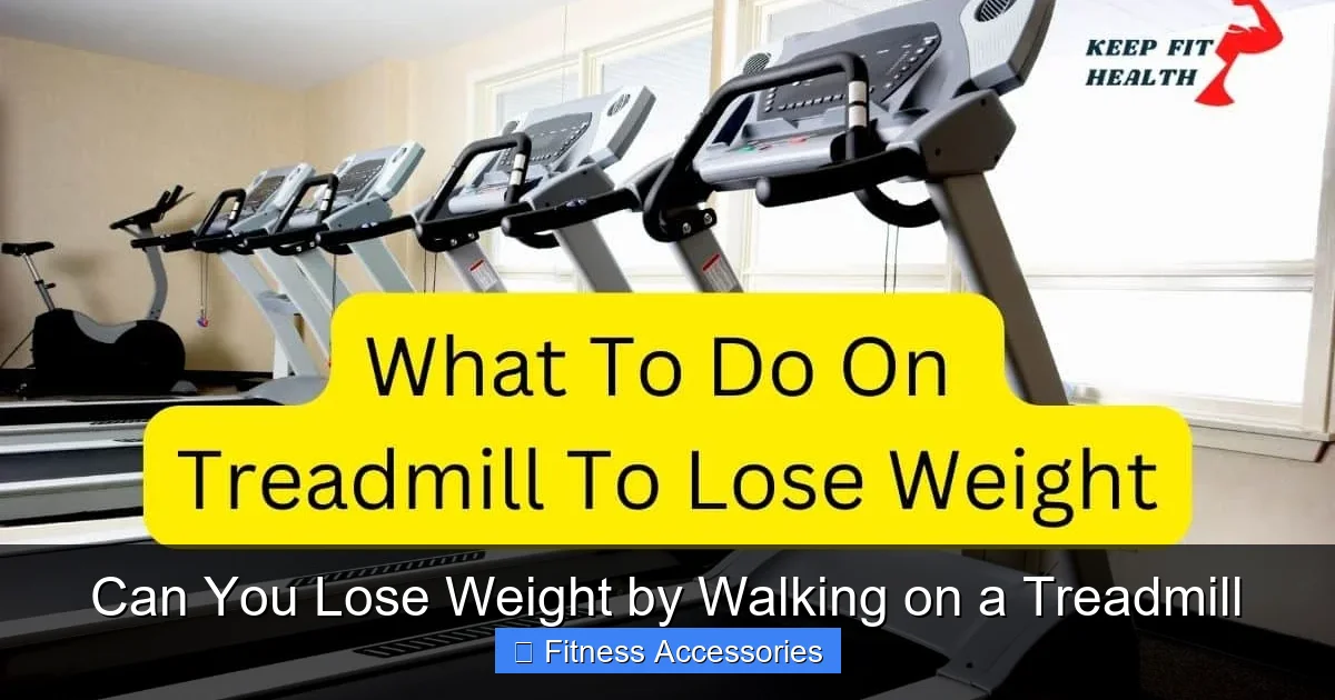 Can You Lose Weight by Walking on a Treadmill