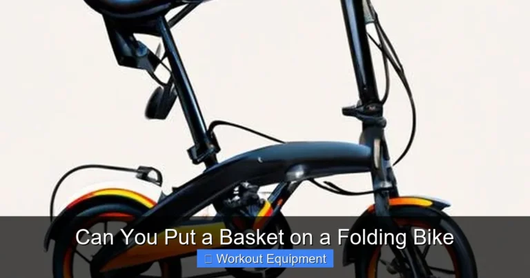 Can You Put a Basket on a Folding Bike