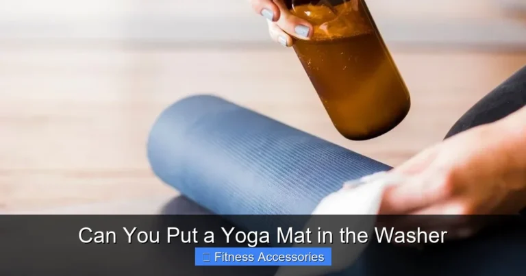 Can You Put a Yoga Mat in the Washer