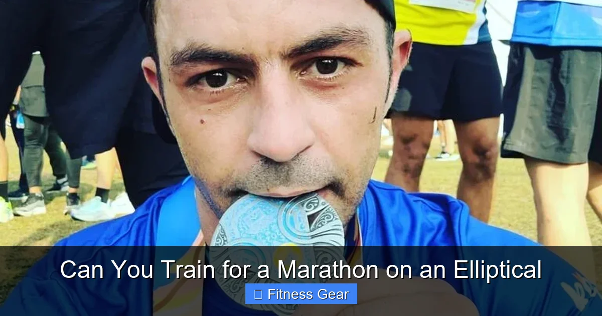 Can You Train for a Marathon on an Elliptical