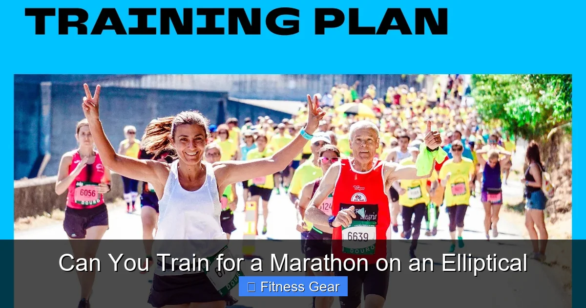 Can You Train for a Marathon on an Elliptical