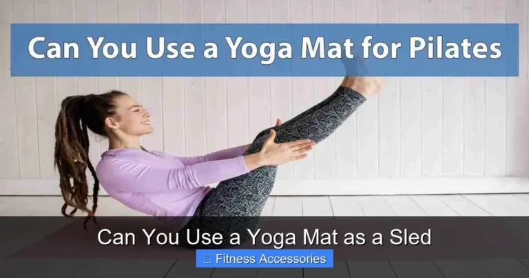 Can You Use a Yoga Mat as a Sled