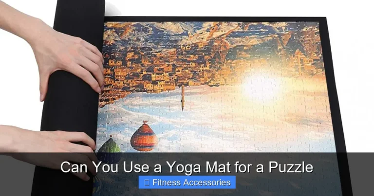 Can You Use a Yoga Mat for a Puzzle
