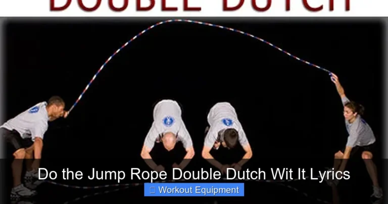 Do the Jump Rope Double Dutch Wit It Lyrics