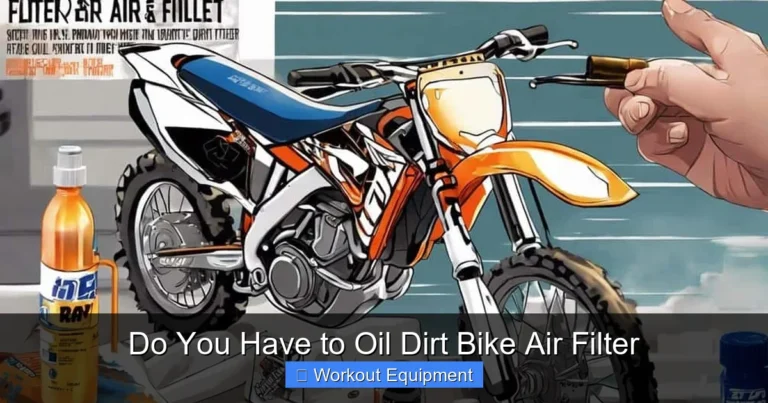 Do You Have to Oil Dirt Bike Air Filter