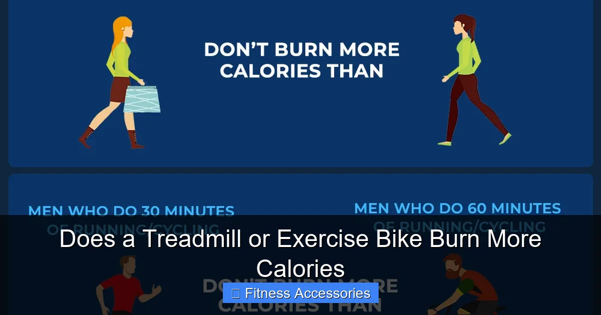 Does a Treadmill or Exercise Bike Burn More Calories