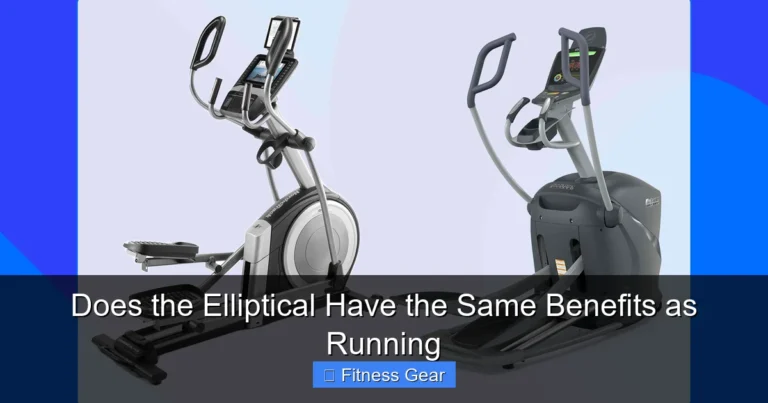 Does the Elliptical Have the Same Benefits as Running